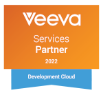 Veeva Services Alliance Partner Certification Badges with Year 2022_Services Partner_Development Cloud