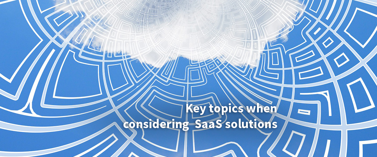 cloud image key topics when considering SaaS solutions