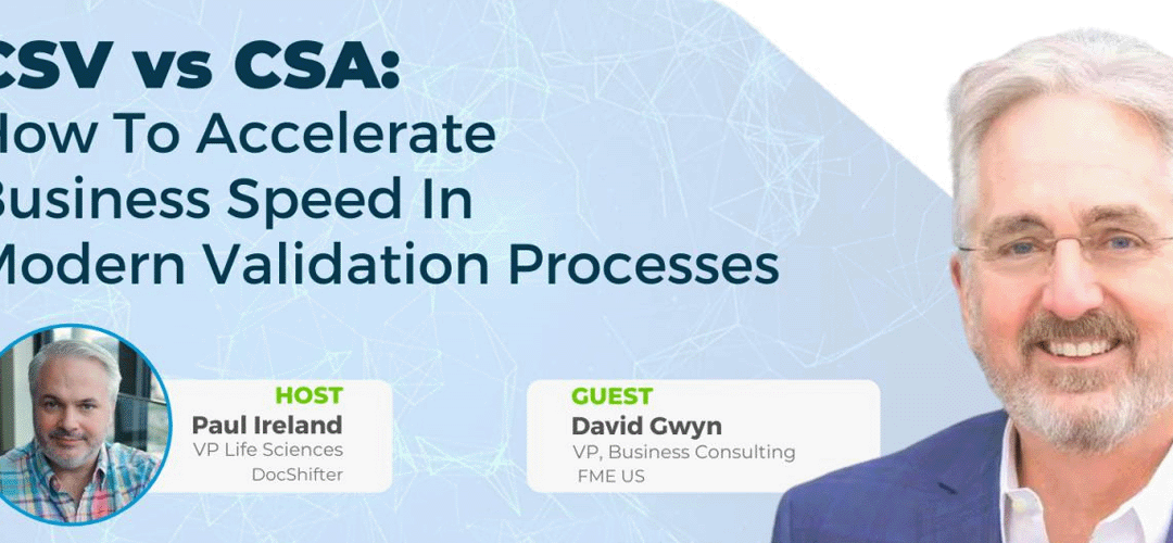 Modernize and Accelerate Validation Processes