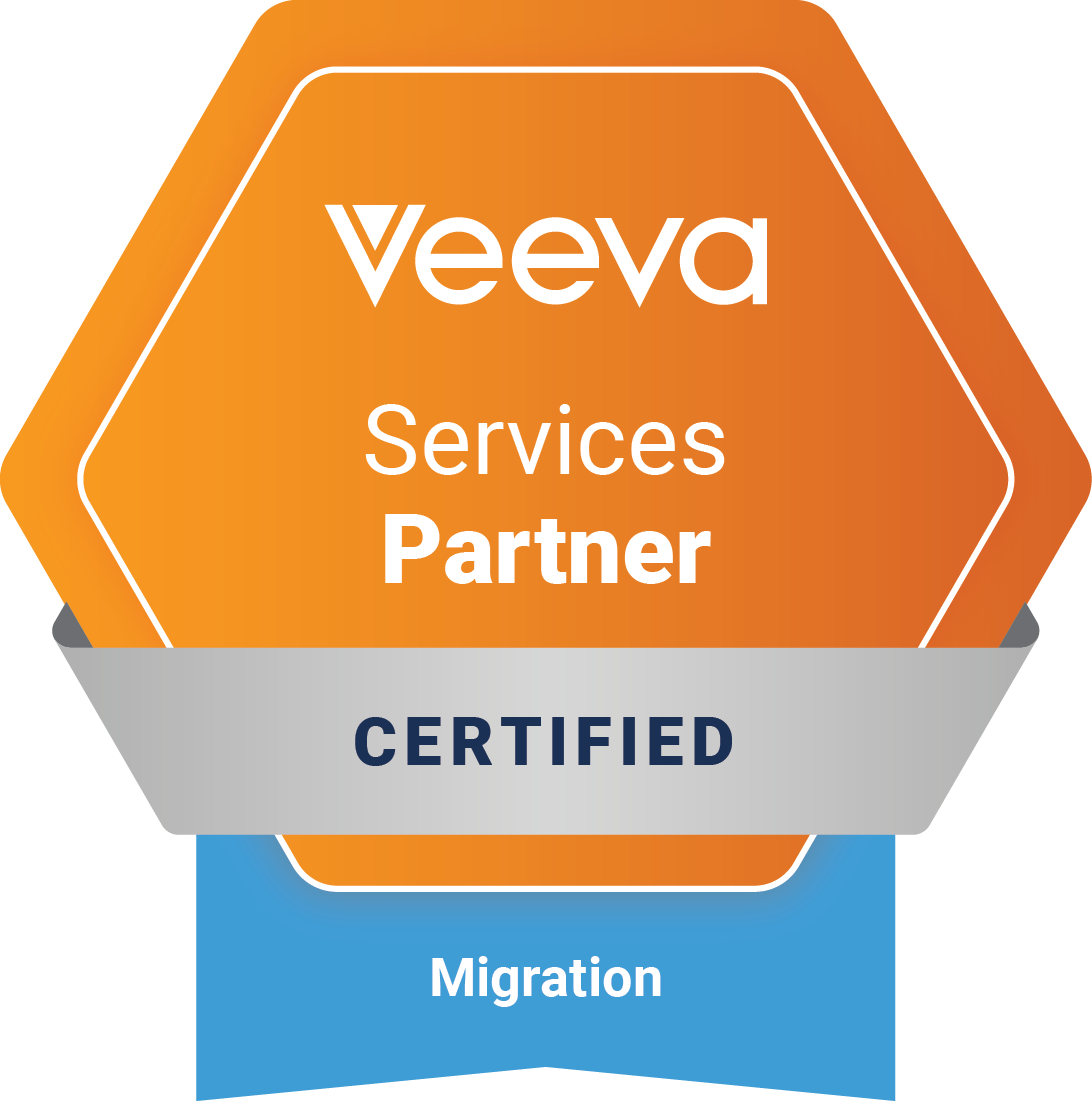 Veeva Migration Certified Badge