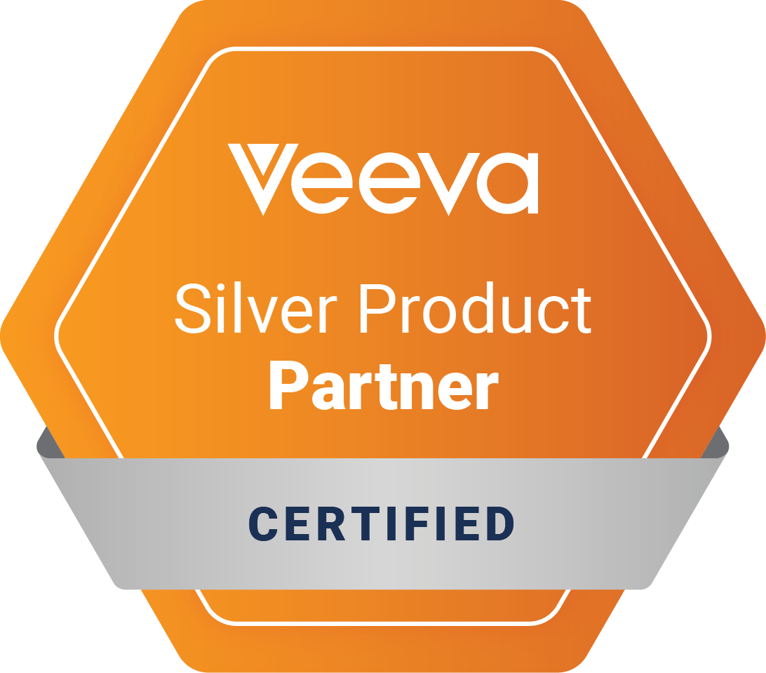 Veeva Product Certified Silver Partner Badge